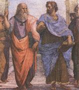 unknow artist, aristoteles och platon